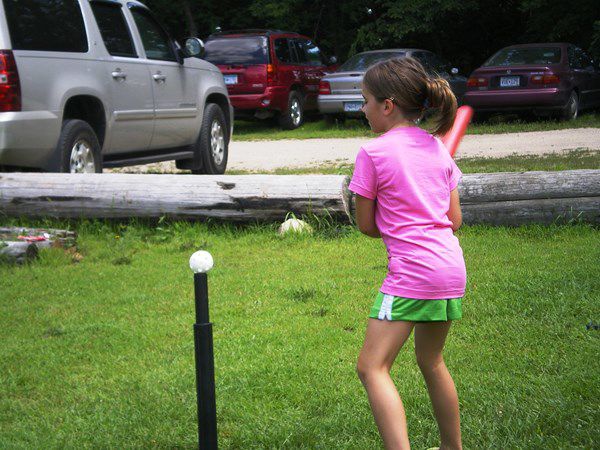 T-Ball at camp